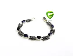 دستبندکبود شیک تک کد1722