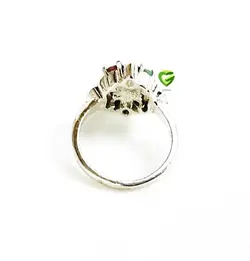 انگشترلوزی 4نگین کد 1717