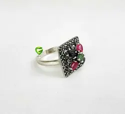 انگشتررنگی مربع شیک کد1716