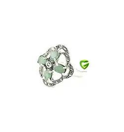 انگشترزمرد4 تیکه کد 1696