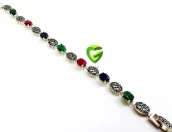 دستبندرنگی بیضی کد1689