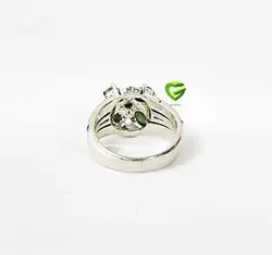 انگشترزمرد5 نگین کد 1658