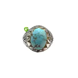 انگشترفیروزه دوراشک کد 1649