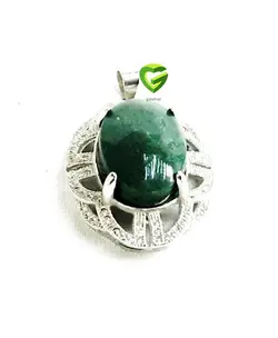 آویزعقیق سبز خراسان کد1651