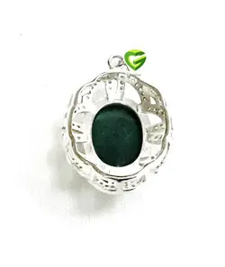 آویزعقیق سبز خراسان کد1651