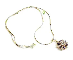 آویزنگین بنفش شیک کد1628