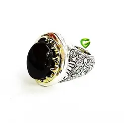 انگشترسیاه قلم یمن کد1545