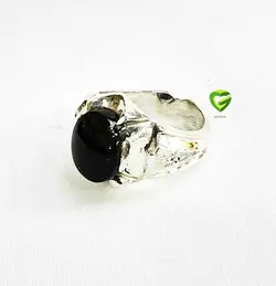 انگشترجزع رکاب ستاره کد1543