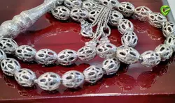 تسبیح بیضی توخالی کد1530