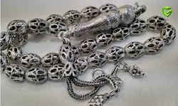 تسبیح بیضی توخالی کد1530