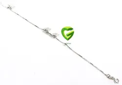 دستبندنقره 3پروانه کد 1493