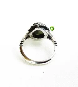 انگشترعقیق سفید خراسان کد1476