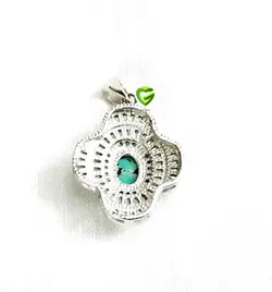 آویز نقره نیشابور کد1453