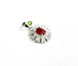 آویزعقیق قرمز خراسان کد1450