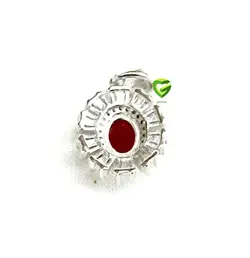 آویزعقیق قرمز خراسان کد1450