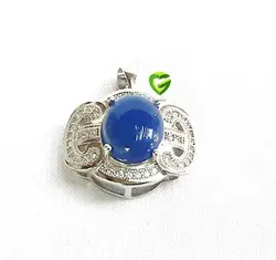 آویزعقیق آبی خراسان کد1430