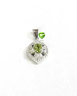 آویززبرجداصل باگت دار کد1409