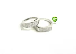 انگشترازدواج طرح میکرو کد1397