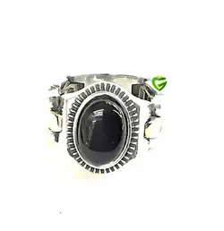 انگشتررولکس مشکی بیضی کد1386