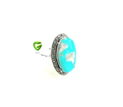 انگشترفیروزه نقش جهان کد1382