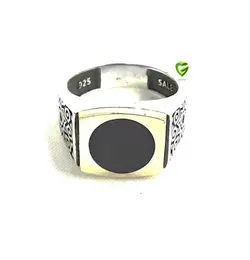 انگشتراونیکس مشکی گردبرنز کد1377