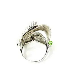 انگشتر پرنگین نقره کد1339