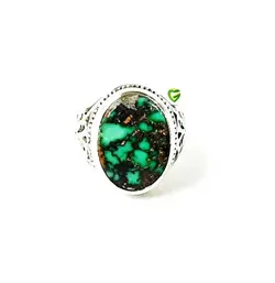 انگشترفیروزه اسپایدر کد 1327