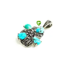 آویزفیروزه نیشابور4تکه اصل کد1304