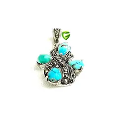 آویزفیروزه نیشابور4تکه اصل کد1304