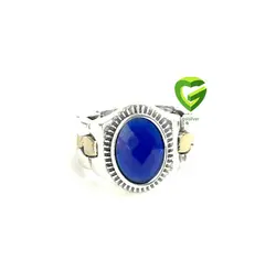 انگشتررولکس مشبک آبی کد1283