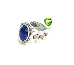 انگشتررولکس مشبک آبی کد1283