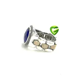 انگشتررولکس مشبک آبی کد1283