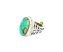 انگشترفیروزه فلت کد 1258