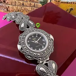 ساعت گردنقره بالی کد1218