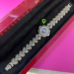 ساعت گردنقره بالی کد1218