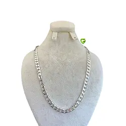 زنجیرنقره ایتالیایی کارتیرتراش کد1201