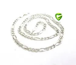 زنجیر نقره فیگارو شیک7کد1199