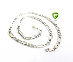 زنجیرنقره فیگاروترکی کد 1188