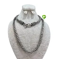 زنجیرنقره متوسط کد 1170