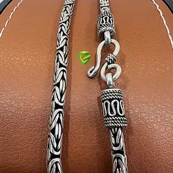 زنجیرنقره متوسط کد 1170