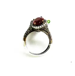 انگشترنقره عثمانی دوسر کد1107