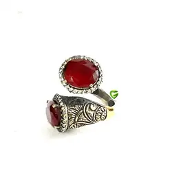 انگشترنقره عثمانی5 کد 1106