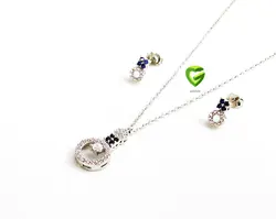 نیمست ریزنقره گردصورتی کد1090