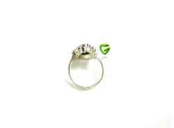 انگشترنقره فیروزه مارکازیت کد1080