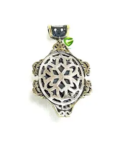 آویزنقره عثمانی یاقوت7 کد1073