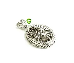 آویزنقره تراش آینه کد1035