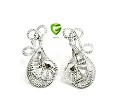 نیمست نقره نیلوفری کد1015