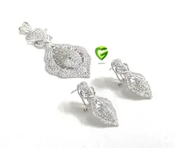 نیمست نقره قلبپیکان کد1012