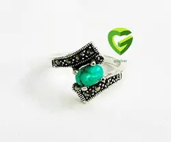 انگشترنقره فیروزه ریزشیک کد1121