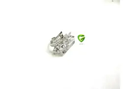 انگشترنقره سولیتر زیبا کد1006